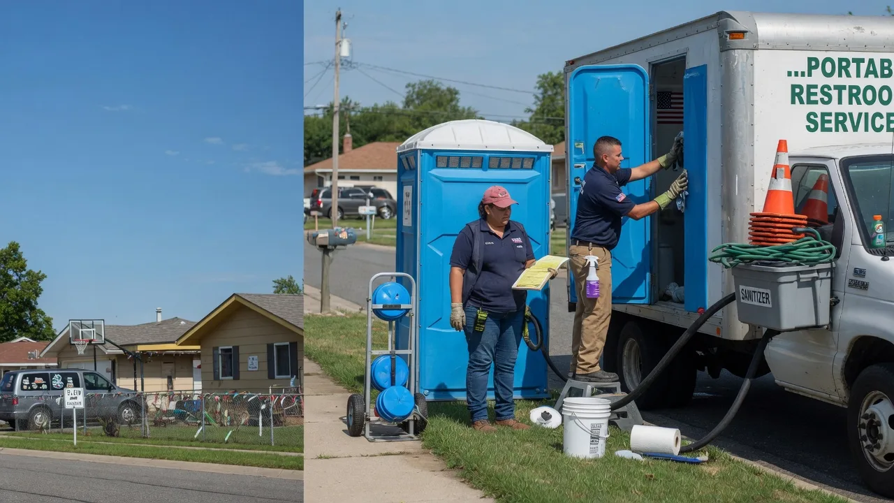 Porta Potty Rental in Bourbonnais, IL near me
